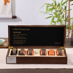 Nueva caja de té de madera de nogal de alta gama, pequeña caja de embalaje para té, caja de almacenamiento de madera, caja de regalo para exhibición de té - Product Image 4