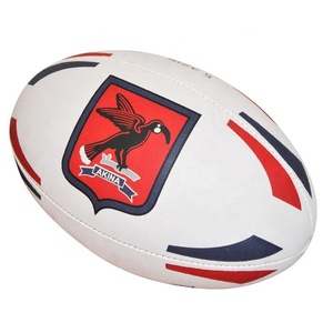 Ballon de Rugby d'Entraînement Taille 5 Personnalisé en Caoutchouc avec Logo Imprimé - Product Image 6