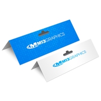 Cartes d'en-tête en gros en papier kraft recyclable avec impression numérique personnalisée pour emballages et décorations de sacs