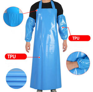 Delantal de TPU Impermeable Personalizado de Alta Calidad para Mataderos de Pollos, Delantal de PVC - Product Image 2
