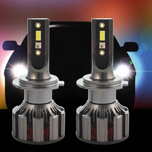 Phares de voiture QZ17 de haute qualité en gros, rénovation de phares de voiture en aluminium aéronautique, dernières ampoules LED pour voitures - Product Image 1
