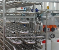 Pasteurisateur de lait de boisson de jus haute performance/stérilisateur UHT de lait/prix de pasteurisateur UHT de lait de laboratoire