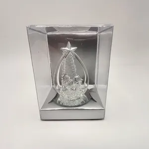 Artisanat de Noël en verre personnalisé fait à la main cadeaux de Noël uniques
