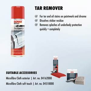 Détachant professionnel pour goudron de voiture 300ml – Formule à action rapide pour une élimination sûre des taches de goudron et d'asphalte sur la peinture automobile - Product Image 2