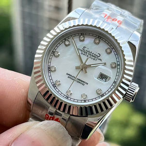 Montre mécanique analogique modifiée pour femme, 31 mm, lumineuse, NH05 Miyota, acier inoxydable, verre saphir 20 mm, étanche, lumineuse - Product Image 2