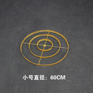 Accesorios de boda, anillo de encaje, marco de cuentas de cristal, decoración de techo, hierro motiano, boda, salón, colgador de cortina de cuentas de cristal - Product Image 6