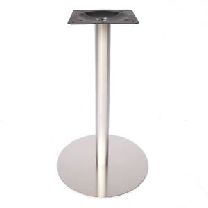 Hiện Đại Thép Không Gỉ Bàn Ăn Cơ Sở Hợp Kim Nhôm Tulip Crank Công Nghiệp Đồ Nội Thất Cho Nhà Hàng Cà Phê Không Gian Kim Loại - Product Image 3