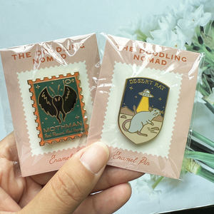 Pabrik Langsung dari Cina, Sesuaikan Desain Anda Sendiri, Pin Enamel Lunak Logam Berwarna-warni dengan Cat Celup Putih atau Hitam - Product Image 4