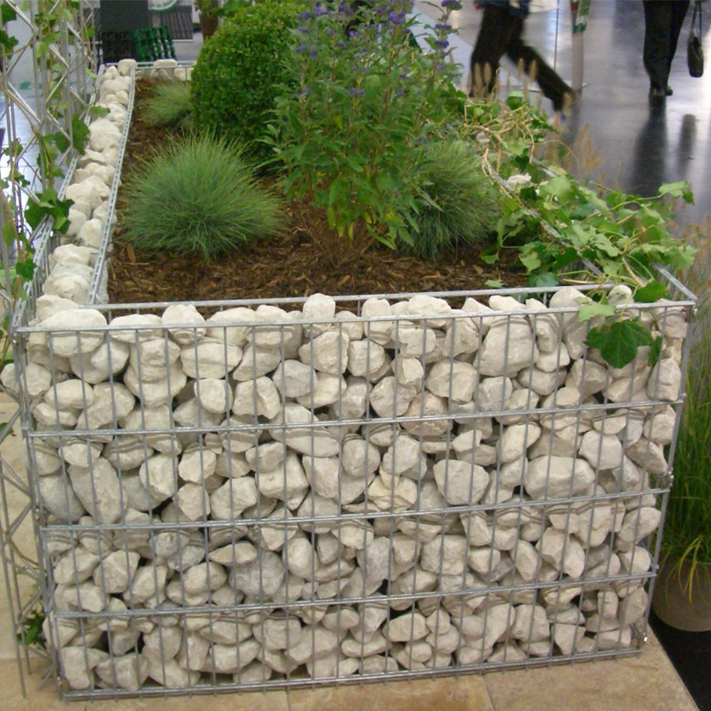 4.0 / 5.0 Mm Welded Gabion Box Basket For Stone Cage