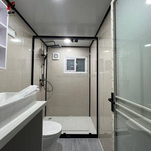 20 ฟุต 37 ㎡   บ้านสำเร็จรูปพับได้แบบเคลื่อนย้ายได้ ผนังกระจก สำนักงาน อาคารพักอาศัย ส่งไปยังออสเตรเลีย - Product Image 5