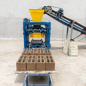 Small Cement Brick <strong>Machine</strong> Line Hydraulic Pressure Building Material <strong>Concrete</strong> Hollow Semi-Automatic Non-Burning <strong>Block</strong> <strong>Machine</strong> - Product Image 1