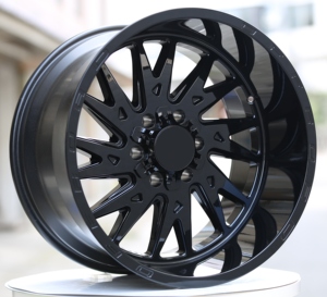 Rines de Aleación Brillantes de 18 20 22 24 <span class=keywords><strong>26</strong></span> Pulgadas de Profundidad, 5x127 6x135 6x139.7 8x165.1 8x170, Compatibles con Chevy GMC Silverado Hilux F150 F250 F350 - Product Image 4