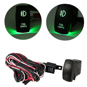 สวิตช์โยก QY ขนาด 20x16 มม. 5 ขา 40A DC 12V สำหรับควบคุมไฟตัดหมอกสำหรับไฟส่องสว่างแบบออฟโรด - Product Image 5