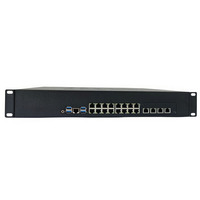2U Kurumsal Ağ Güvenlik Güvenlik Duvarı Cihazı Intel Core E5 V3/v4 4x 10G SFP+ 20x 2.5G Bağlantı Noktaları VPN SD-WAN Şube Ofisi için