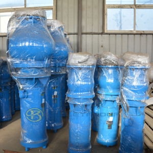 ปั๊มจุ่มแบบผสมไหลตามแนวแกน รุ่น Bulletproof 2-20m  380V/440V 160-40000 ลิตร/ชม. 3 เฟส 50/60Hz มอเตอร์ AC แรงดันต่ำ สำหรับงานระบายน้ำ - Product Image 3