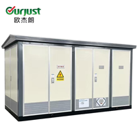 Poste de transformateur préfabriqué OEM 11 kV 800 kVA IP54 anti-poussière et résistant à la corrosion avec enroulement en cuivre pour l'industrie