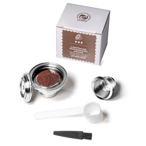 Convertidor de cápsulas VtoU a Nicepads, soporte de filtro de acero inoxidable grande a pequeño para máquina de café - Product Image 4