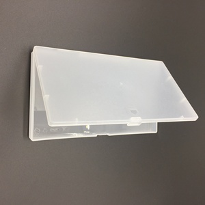 Ép phun PP rõ ràng hộp nhựa/rõ ràng điện thoại di động lưu trữ trường hợp với nắp có bản lề - Product Image 5