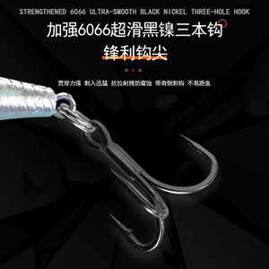 Leurre Minnow Argenté Flottant et Coulant à Trois Hameçons pour la Pêche au Bar en Eau Moyenne - Product Image 5