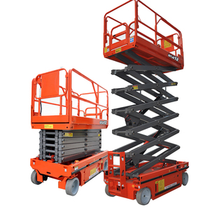 Plateforme élévatrice à ciseaux électrique KCCL, hauteur maximale 12 m, capacité 1000 kg, équipement de construction - Product Image 1