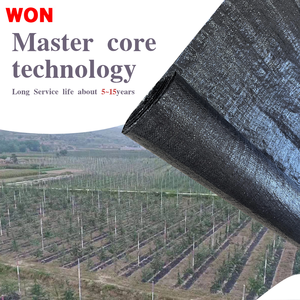 Çevre dostu ot örtüsü beyaz zemin kapak bahçe Anti-UV ot bariyer dokuması kontrol tarım çiftlik için peyzaj kumaş kazandı - Product Image 6