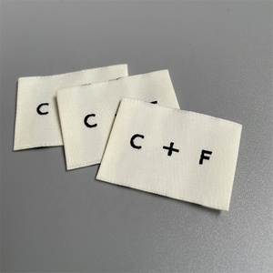 Tùy chỉnh dệt thân thiện với môi Stitch quần áo nhãn với laser cắt cạnh cho hàng may mặc & may mặc - Product Image 3