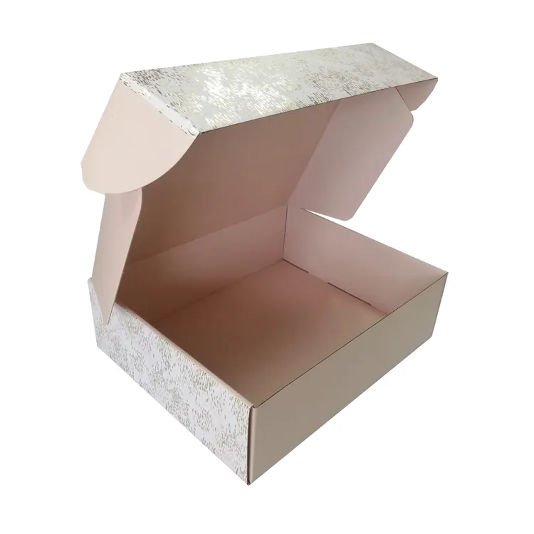 Accessories Custom Logo Printing Foldable Corrugated Paper Cardboard Glossy Boxes For Shoes Bags Make Up And Accessories Shipping Mail Boxes