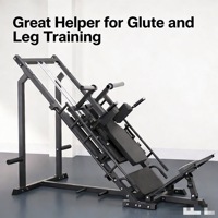 Mesin Latihan Olahraga Kelas Komersial, Baja, Split Leg Press, Pedal Kaki Fungsi Ganda, Tablet Loading Machine, Squat 45 Derajat, Aman