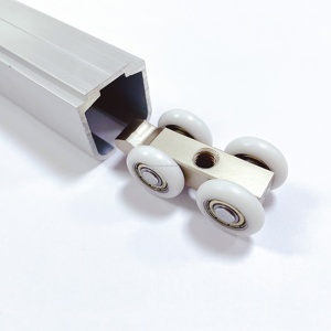 Con Lăn Nhôm Cửa Trượt 4 Bánh Hệ Thống Cửa Trượt Tự Động Cho Grandia Con Lăn Đường Ray Dẫn Hướng Cửa Trượt Bánh Xe - Product Image 1