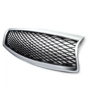 Grille de pare-chocs avant Infiniti Q50, maille nid d'abeille noire, modèle 2014-2017, pièce de rechange - Product Image 3