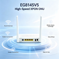 ONU EG8145V5 Optik Ağ Terminali FTTx Çözümlerini Yenileyin DC 12V Güç Kaynağı 4 Gigabit Ethernet Portu RJ45 Konektörü