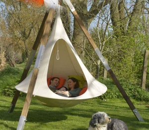 Estructura de columpio para exterior con opción de color, tienda de campaña doble colgante para camping y ocio, venta al por mayor - Product Image 1