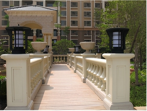 Barandilla de <span class=keywords><strong>Piedra</strong></span> para Exteriores, Barandal de Concreto para Villa, Barandilla para Balcón y Terraza - Product Image 2