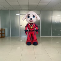 Costume de mascotte cerf gonflable en peluche, costume de Noël gonflable publicitaire, costume de mascotte personnalisé pour adultes