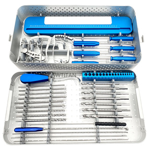 Acl/PCL tái thiết đầu gối chỉnh hình Bộ dụng cụ nội soi khớp dụng cụ phẫu thuật - Product Image 2