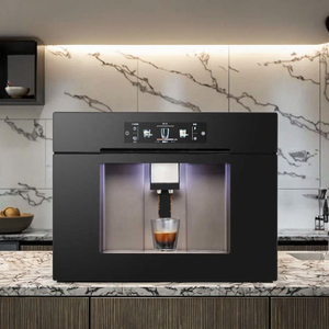 Máquina de café espresso inteligente comercial integrada con función de espumado de leche. - Product Image 4