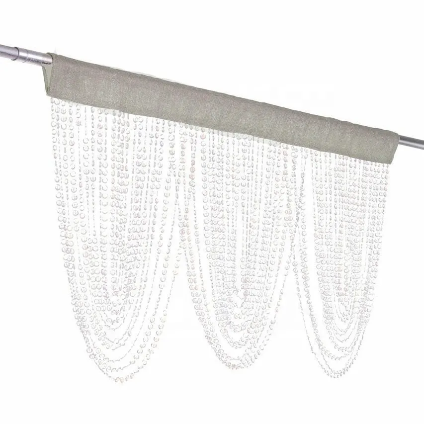 Crystal Swag Valance