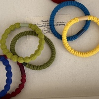 Accessoire pour cheveux, chouchou pour cheveux, vente chaude pour femmes, haute élasticité, couleur unie, épaisseur variée, tendance, classique, simple, personnalisable, en stock