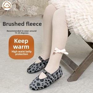 Nouveaux Leggings en Coton Tricoté Respirant pour Filles, Collants à Nœud Papillon en Velours Fin pour Enfants - Product Image 2