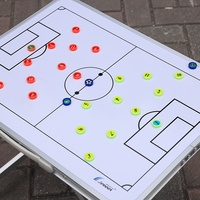 Tableau tactique de football 11 joueurs, magnétique, pliable, portable, multi-usages, pour entraîneur, modèle intérieur/extérieur toutes saisons