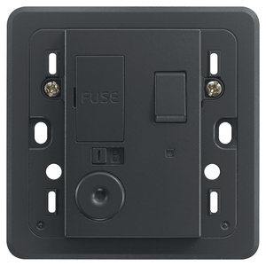ชุดเชื่อมต่อสวิตช์สีเทา 13A ขนาด 8.5 x 8.6 x 3.9 ซม. ติดผนัง - Product Image 1