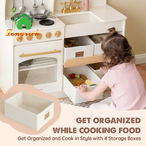 Yeni bebek ahşap simülasyon rol oynamak oyna mutfak seti oyuncak erken eğitim oyuncaklar hediye çocuklar için - Product Image 3