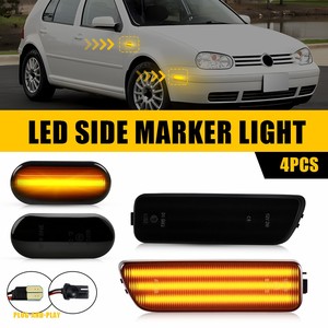 Auxito VW MK4 Golf GTI R32 Jetta Amber LED กันชนหน้าโคมไฟด้านข้าง - Product Image 1
