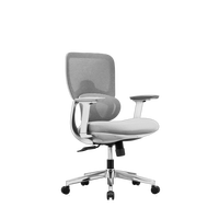 Chaise de bureau ergonomique en maille avec angle de siège réglable, chaise pivotante pour ordinateur, pour un soutien ergonomique personnalisable
