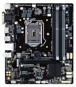 Tarjeta Madre Micro-ATX B85M-DS3H/DS3H, LGA1150, CPU I3/I5/I7, 4 DDR3, 32GB, USB3.0, para VGA, DVI, de Escritorio, Usada, Compatible con Doble Canal de Memoria - Product Image 1