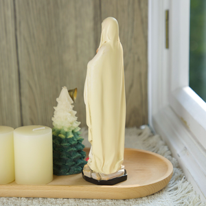 재고 상품 가톨릭 종교 조각상 레진 기독교 미니어처 성모 마리아 루르드 성모상 주문 제작 조각상 - Product Image 6