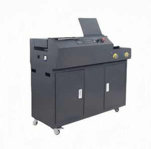 <b>Binding</b> Equipment with Hot Melt Gluing Function Large Fully Automatic Wireless <b>Binding</b> <b>Machine</b> with Glue for Document File Books - Product Image 4