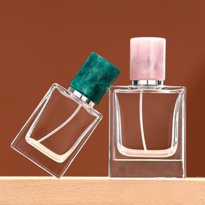 Transparent Glass <b>Perfume</b> Bottle Bayonet Closure Cosmetic Spray Dispensing Bottle Portable Sample Empty <b>Container</b> - Product Image 2