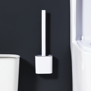 Sanga Eco-Friendly PP+<b>PET</b> Modern Design Bathroom Deep Cleaning Toilet Cleaner Silicone Cleaning <b>Brush</b> - Product Image 2