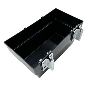Accessoires pour remorques fermées : Organisateur de rangement en acier pour rail E-<span class=keywords><strong>Track</strong></span>, panier et boîte de rangement portables galvanisés de 2 pouces - Product Image 6